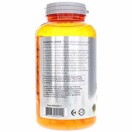 Arginine & Ornithine, NOW